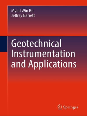 cover image of Geotechnical Instrumentation and Applications